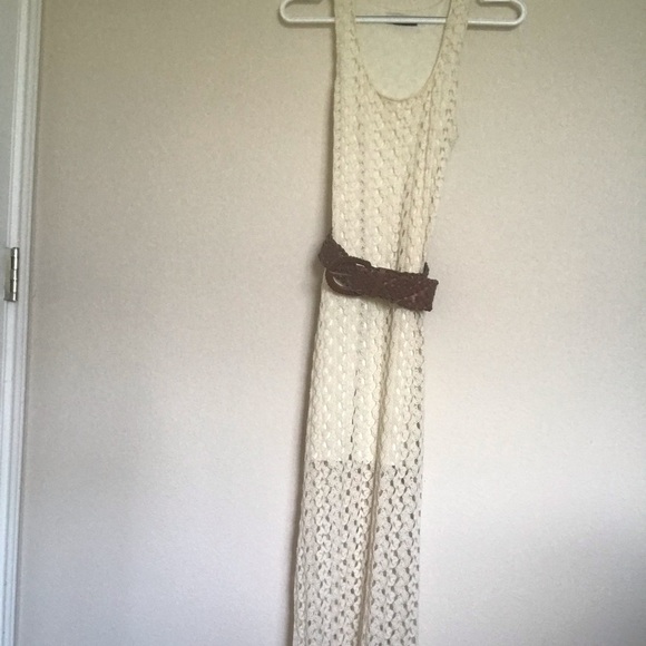 Cream Knit Dress - Picture 2 of 4